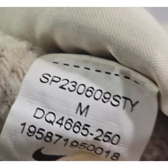 Nike Sweatpants Mens Medium Beige Speckled Club Fleece Revival Limestone + - Picture 9 of 12